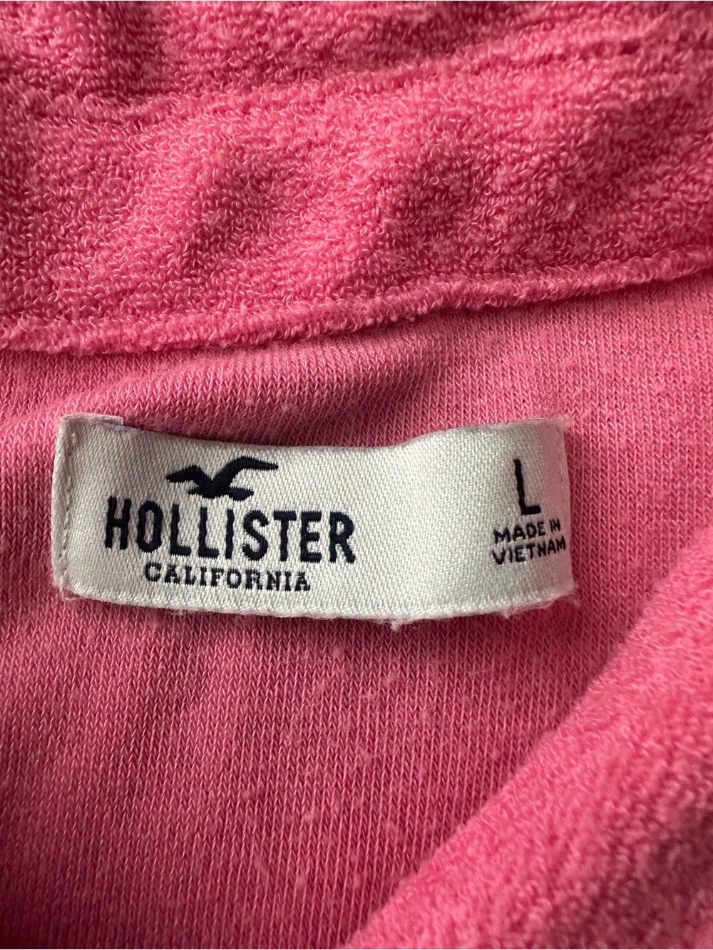 Hollister Bright Pink Terry Two-Piece Loungewear Set - Picture 2 of 13